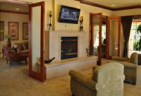 Movie theater in the clubhouse  at Finisterra Luxury Rentals in Tucson, AZ.jpg